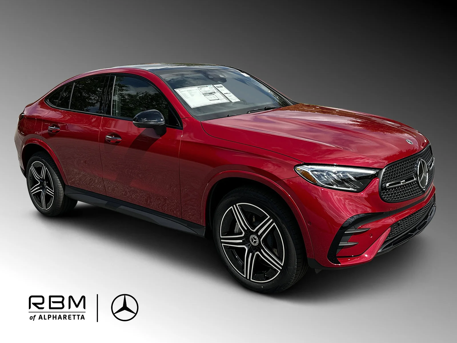 New 2027 MANUFAKTUR Patagonia Red Metallic Mercedes-Benz GLC 300 image 1