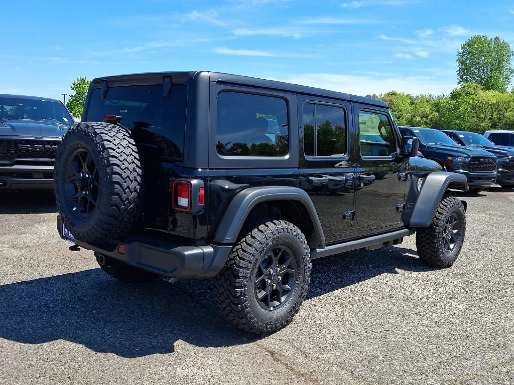 New 2026 Black Clear-Coat Exterior Paint Jeep Willys image 8