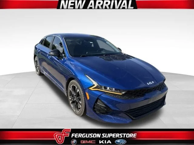 Certified Used 2022 Blue Kia GT-Line image 1