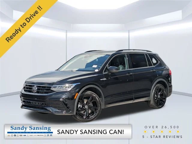 2023 Volkswagen Tiguan 2.0T SE R-Line Black