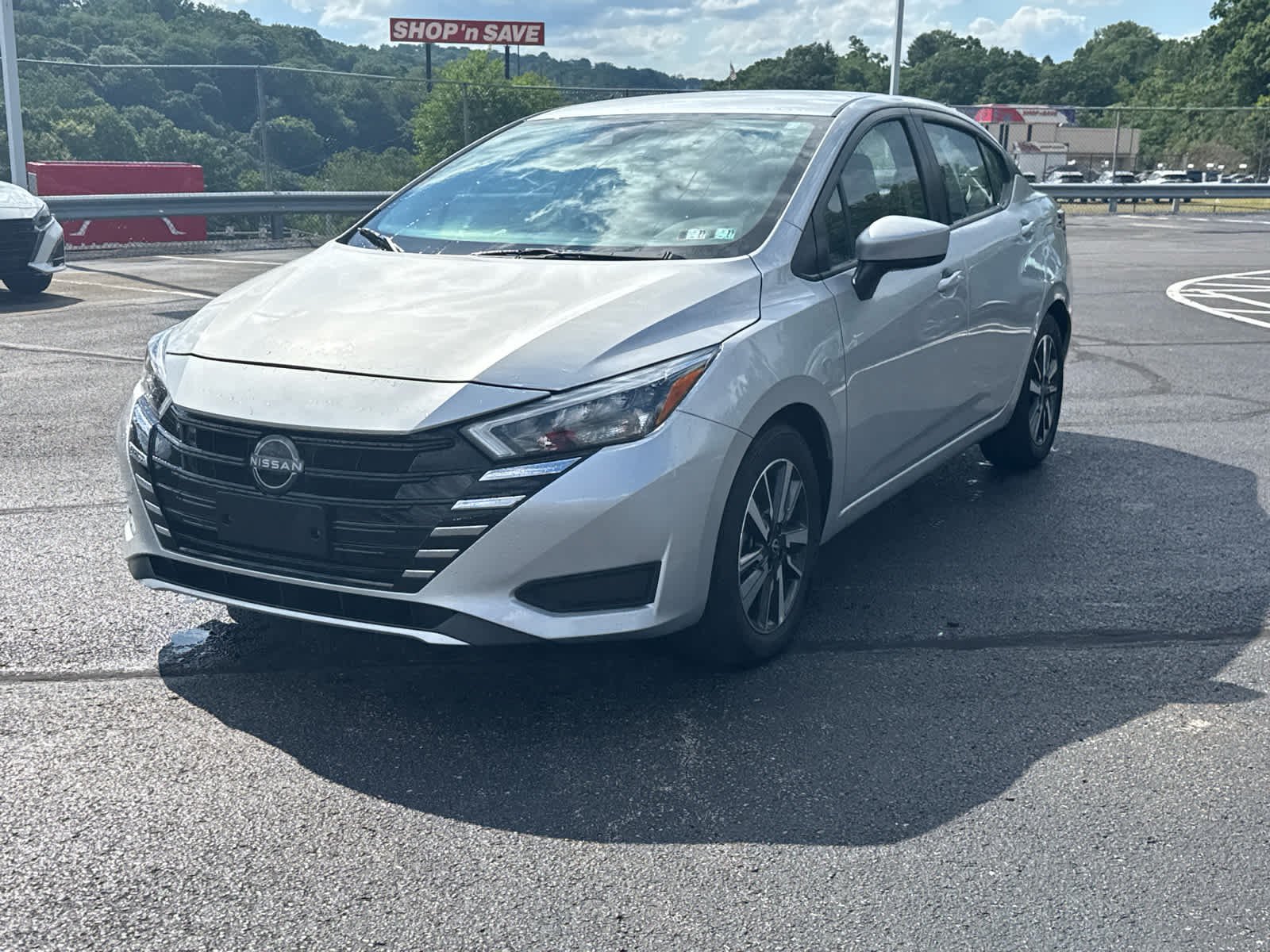 Certified Used 2025 Brilliant Silver Metallic Nissan SV image 3