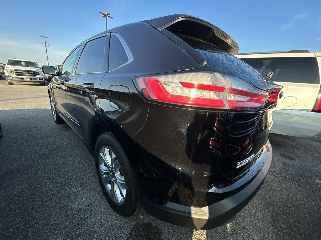 Certified Used 2020 Black Ford Titanium image 4