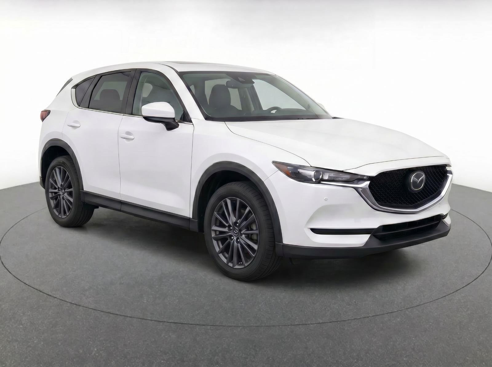 Used 2020 Snowflake White Pearl Mica Mazda Touring image 2