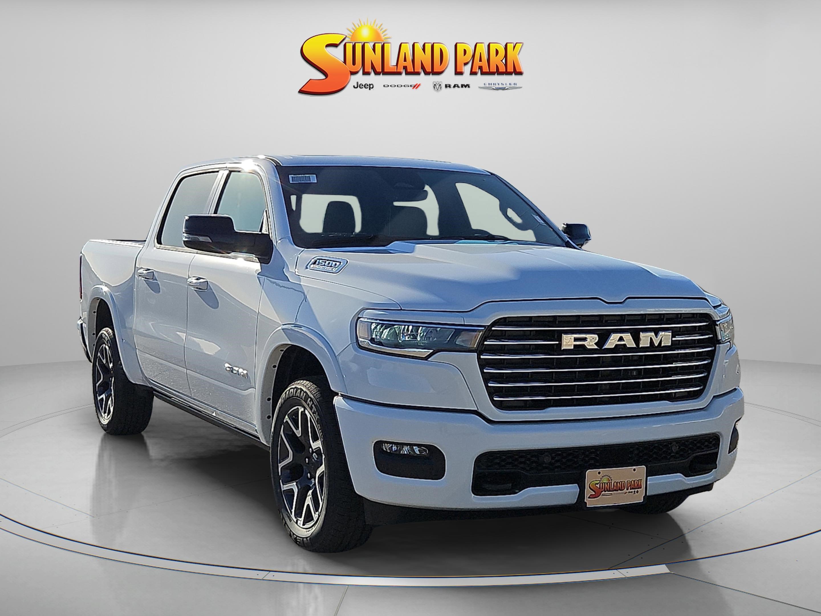 New 2026 Bright White Clear-Coat Exterior Paint RAM Laramie image 1