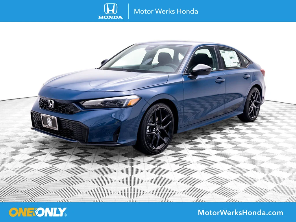 New 2026 Blue Honda Sport image 1