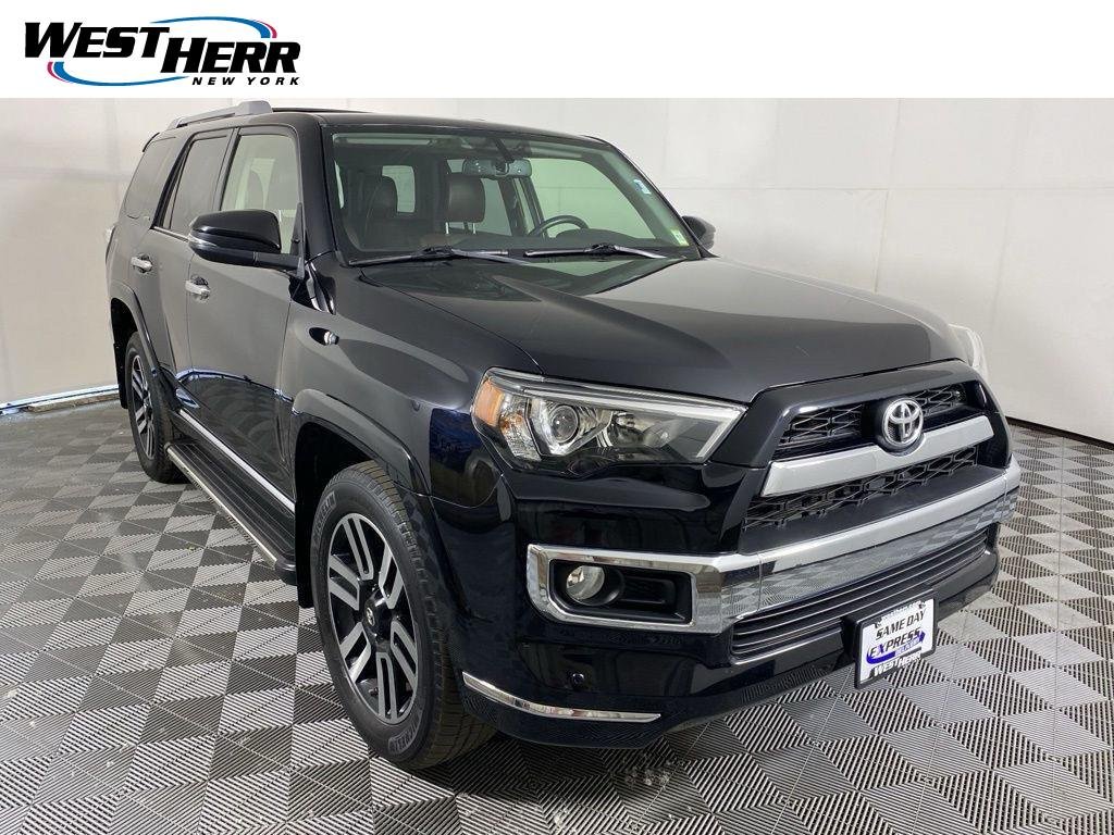 Used 2016 Midnight Black Metallic Toyota Limited image 1