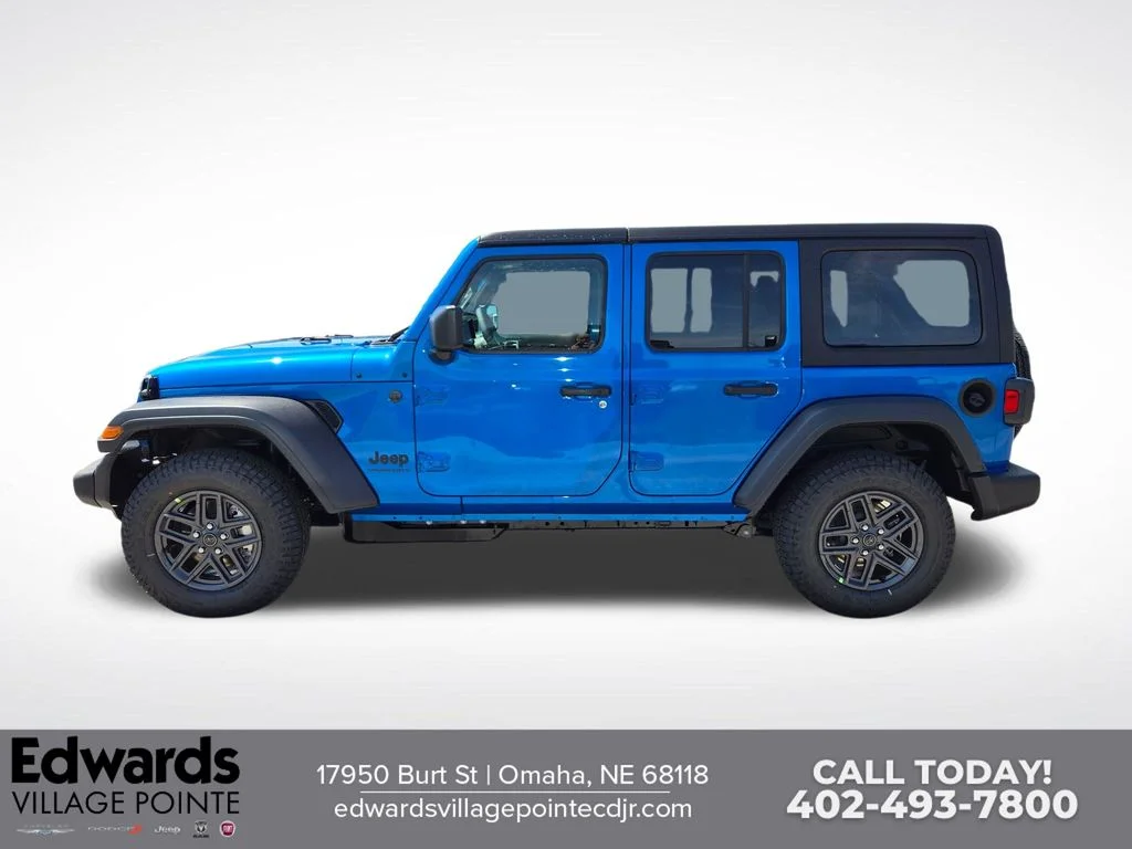 New 2026 Hydro Blue Pearl-Coat Exterior Paint Jeep Sport S image 6