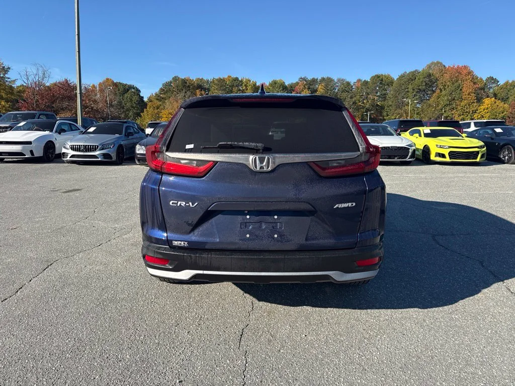 Used 2020 Blue Honda EX image 4