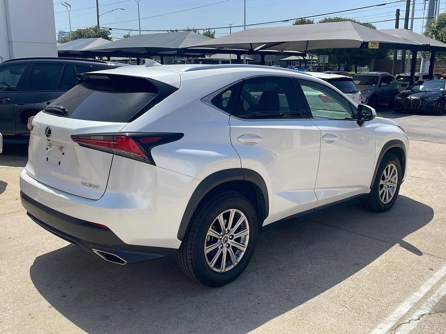 Used 2021 Eminent White Pearl Lexus NX 300 image 3