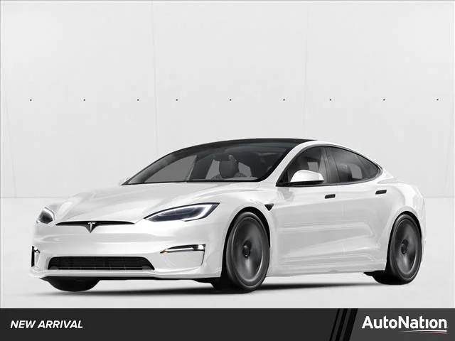 Used 2022 Pearl White Multi-Coat Tesla  image 1