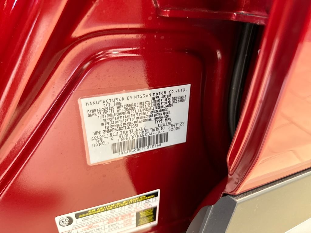 Used 2026 Red Nissan SV image 14