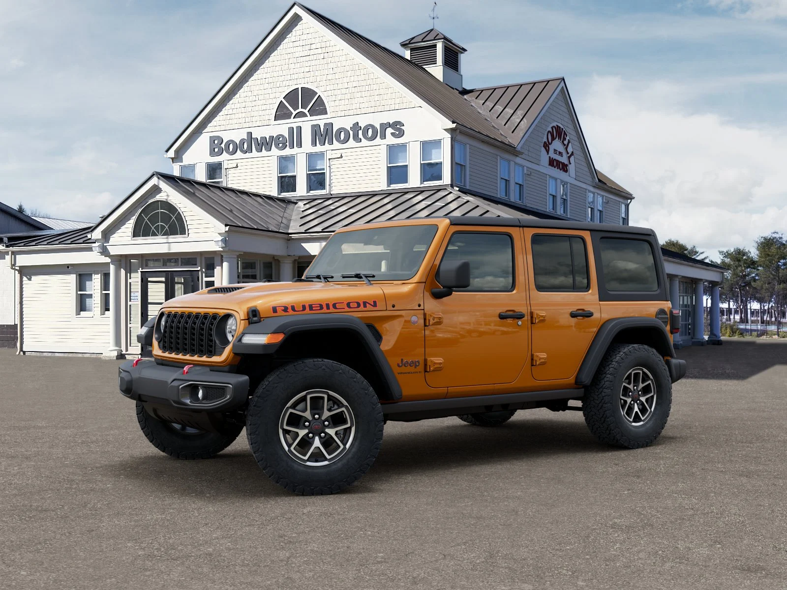 New 2026 Goldilocks Exterior Paint Jeep 4-Door Rubicon 4x4 image 28