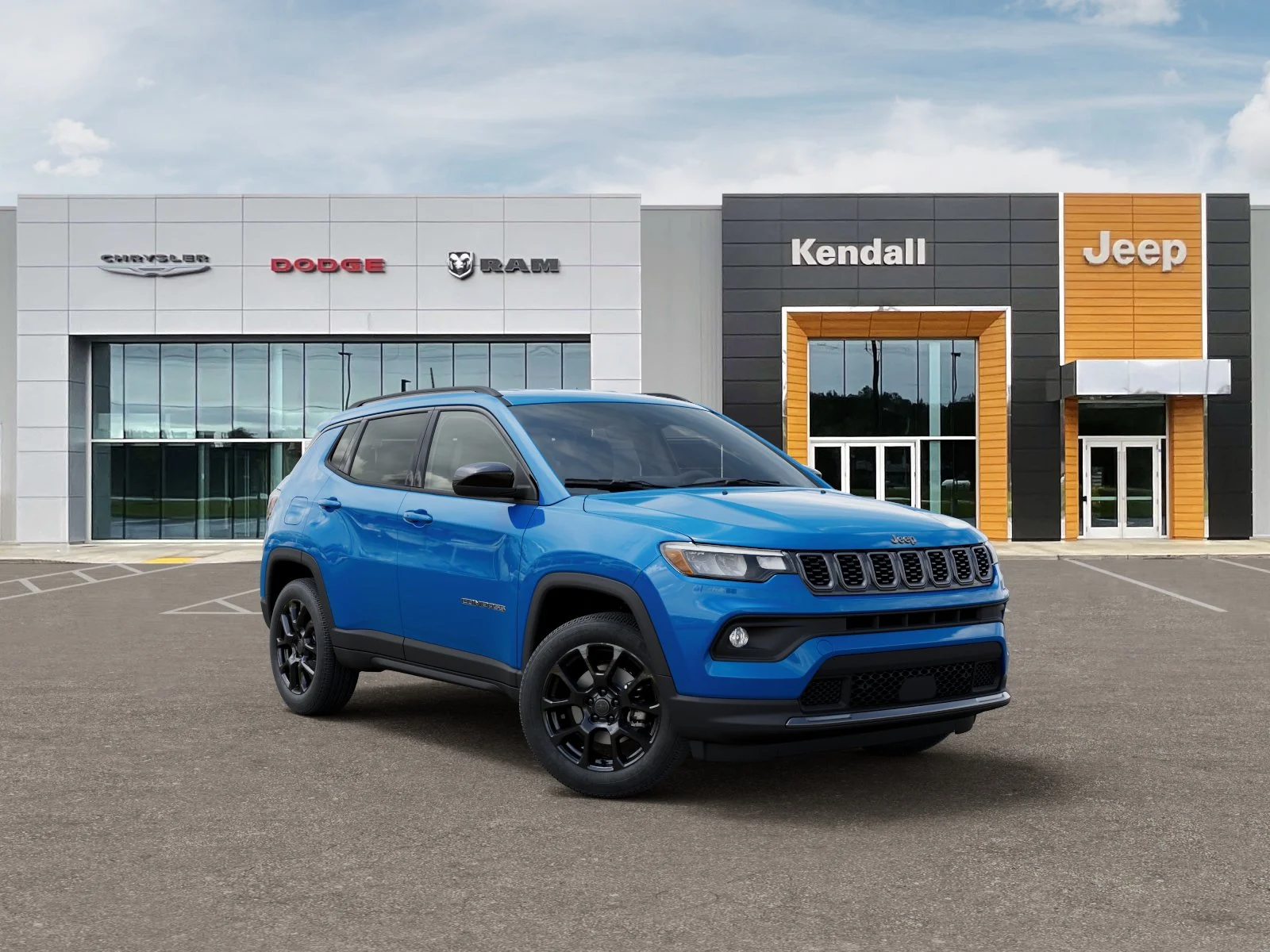 New 2026 Hydro Blue Pearl-Coat Exterior Paint Jeep Latitude image 33