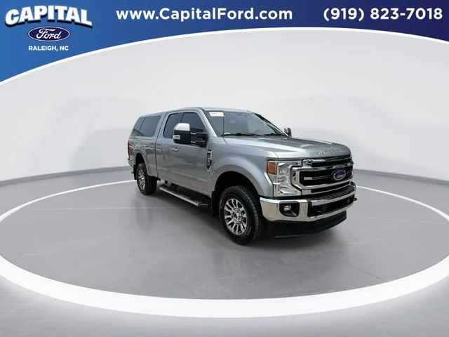 Used 2021 Silver Ford Lariat image 2