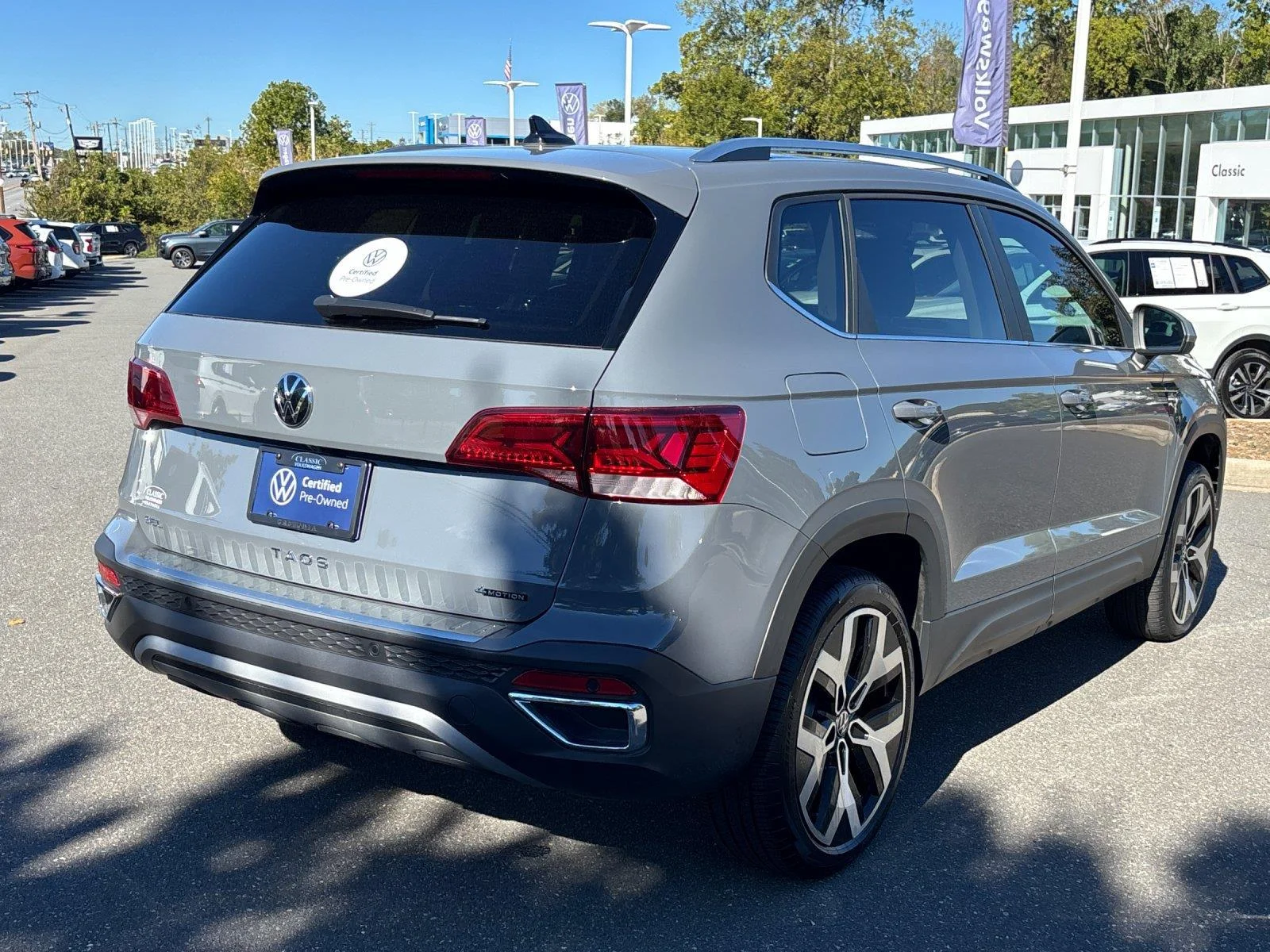 Certified Used 2023 Pure Gray Volkswagen SEL image 5