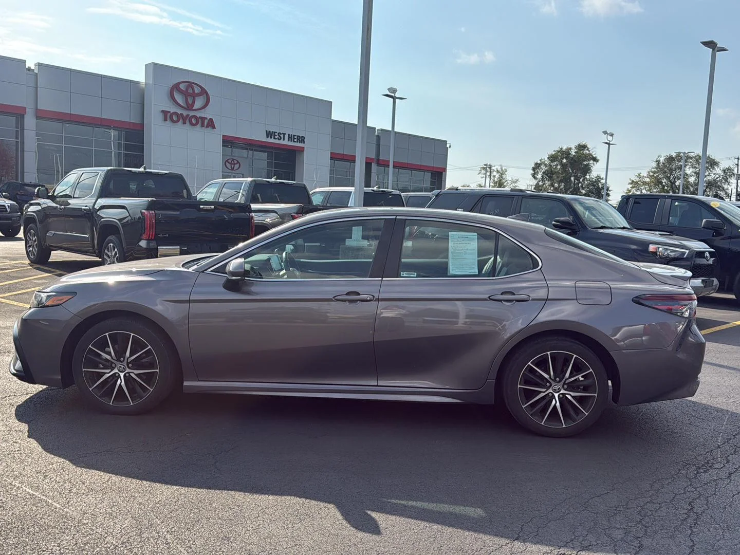 Used 2024 Predawn Gray Mica Toyota SE image 6