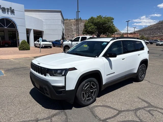 New 2026 Bright White Clear-Coat Exterior Paint Jeep Laredo image 2
