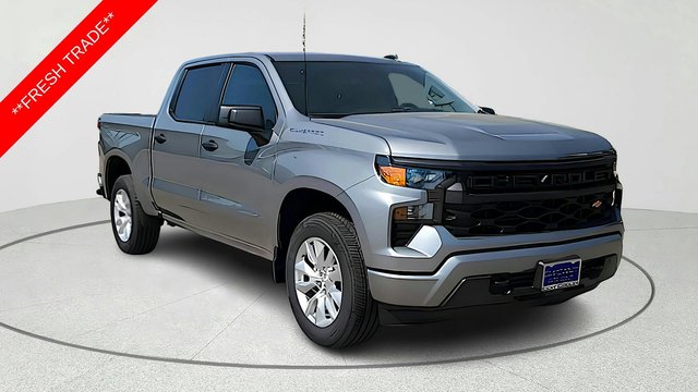 Pre-Owned 2026 Chevrolet Silverado 1500 Custom Rear Wheel Drive Crew Cab