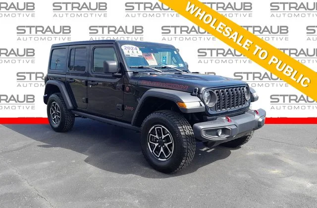 Used 2024 Black Jeep Rubicon image 1