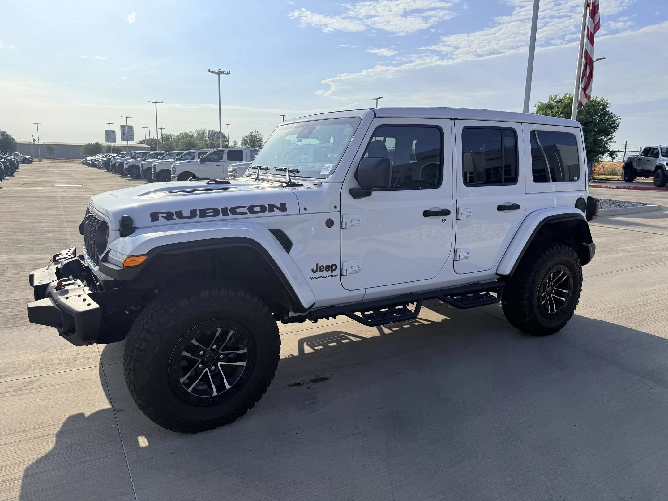 Used 2024 White Jeep Rubicon X image 10