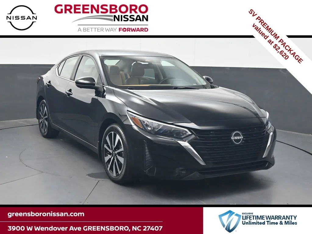 Used 2025 Black Nissan SV image 1