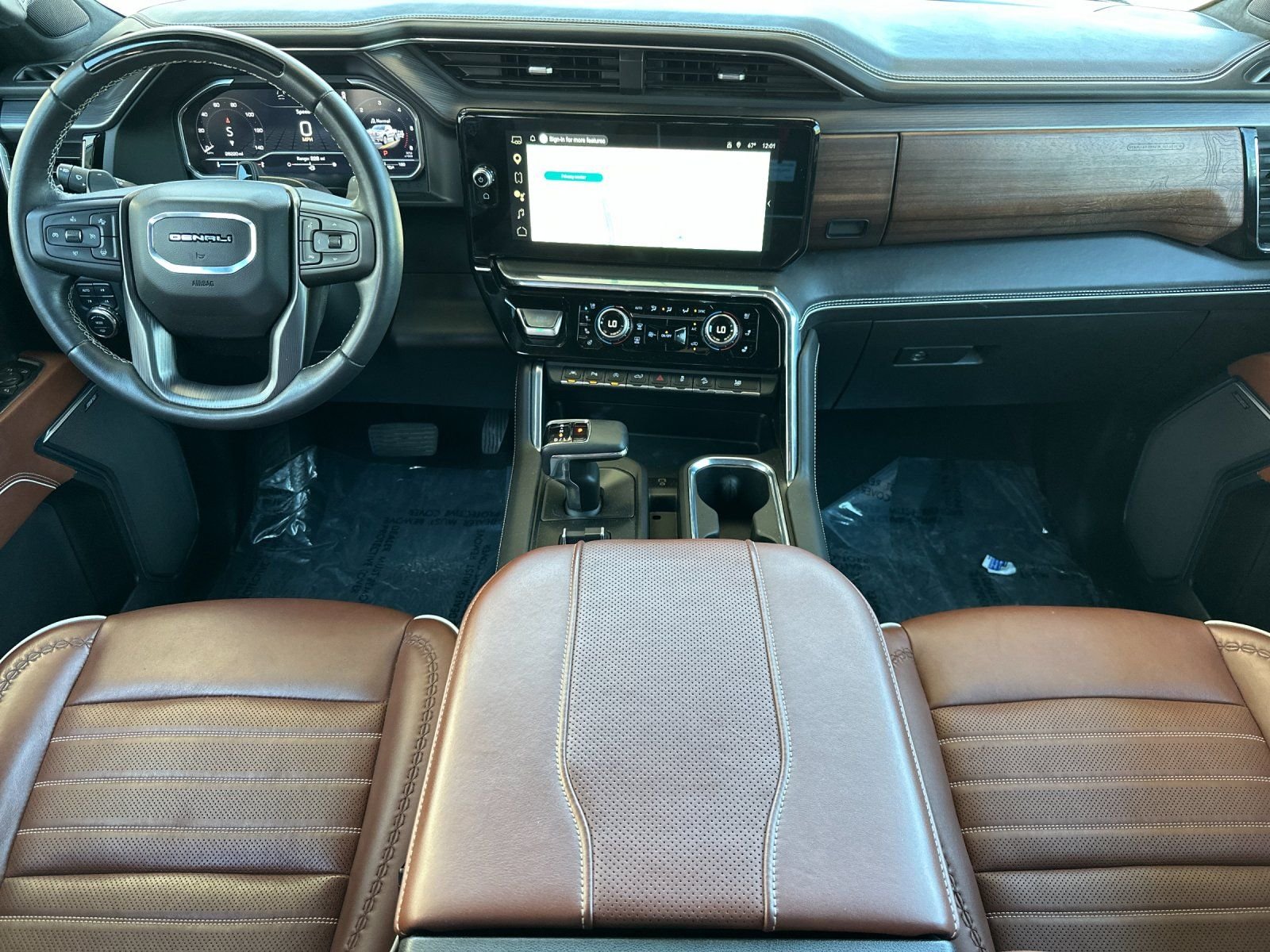 Used 2024 Black GMC Denali Ultimate image 12