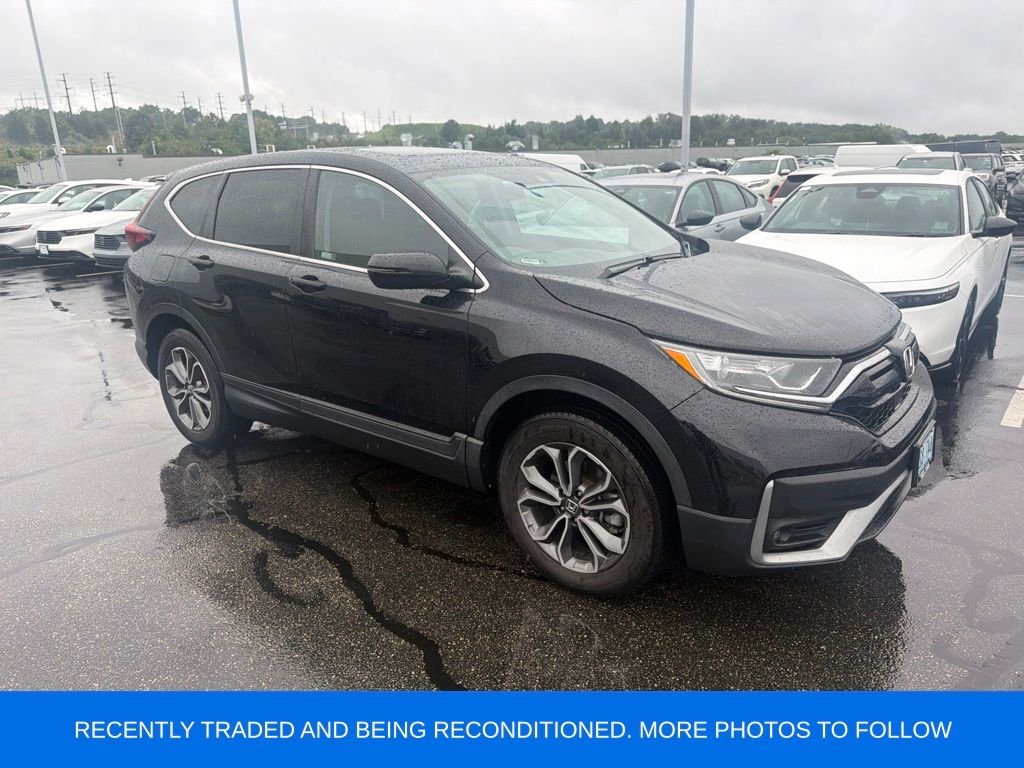 Used 2021 Crystal Black Pearl Honda EX image 1