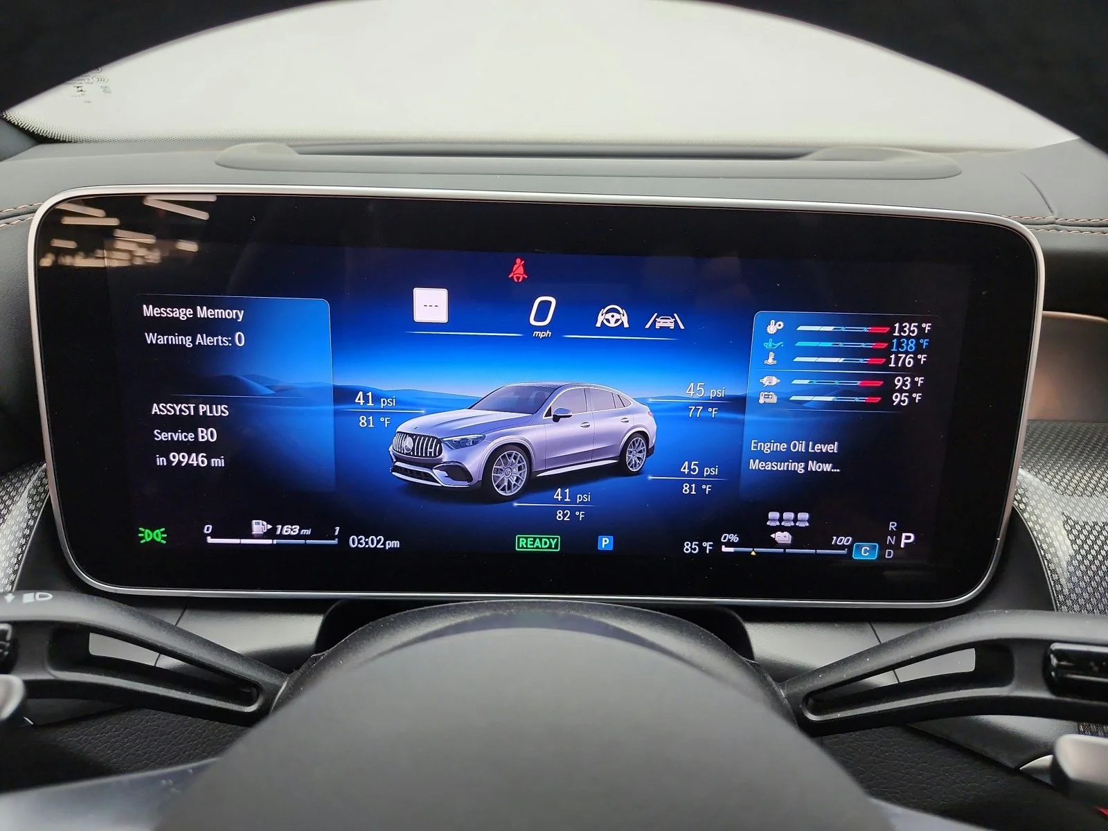 Used 2025 Verde Silver Metallic Mercedes-Benz AMG® GLC 63 S E Performance 4MATIC Coupe image 10