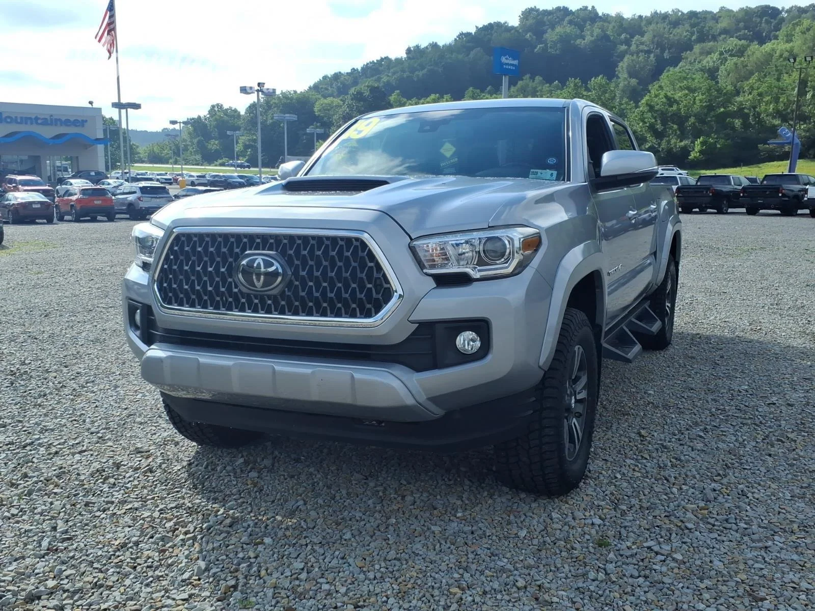 Used 2019 Silver Sky Metallic Toyota TRD Sport image 3