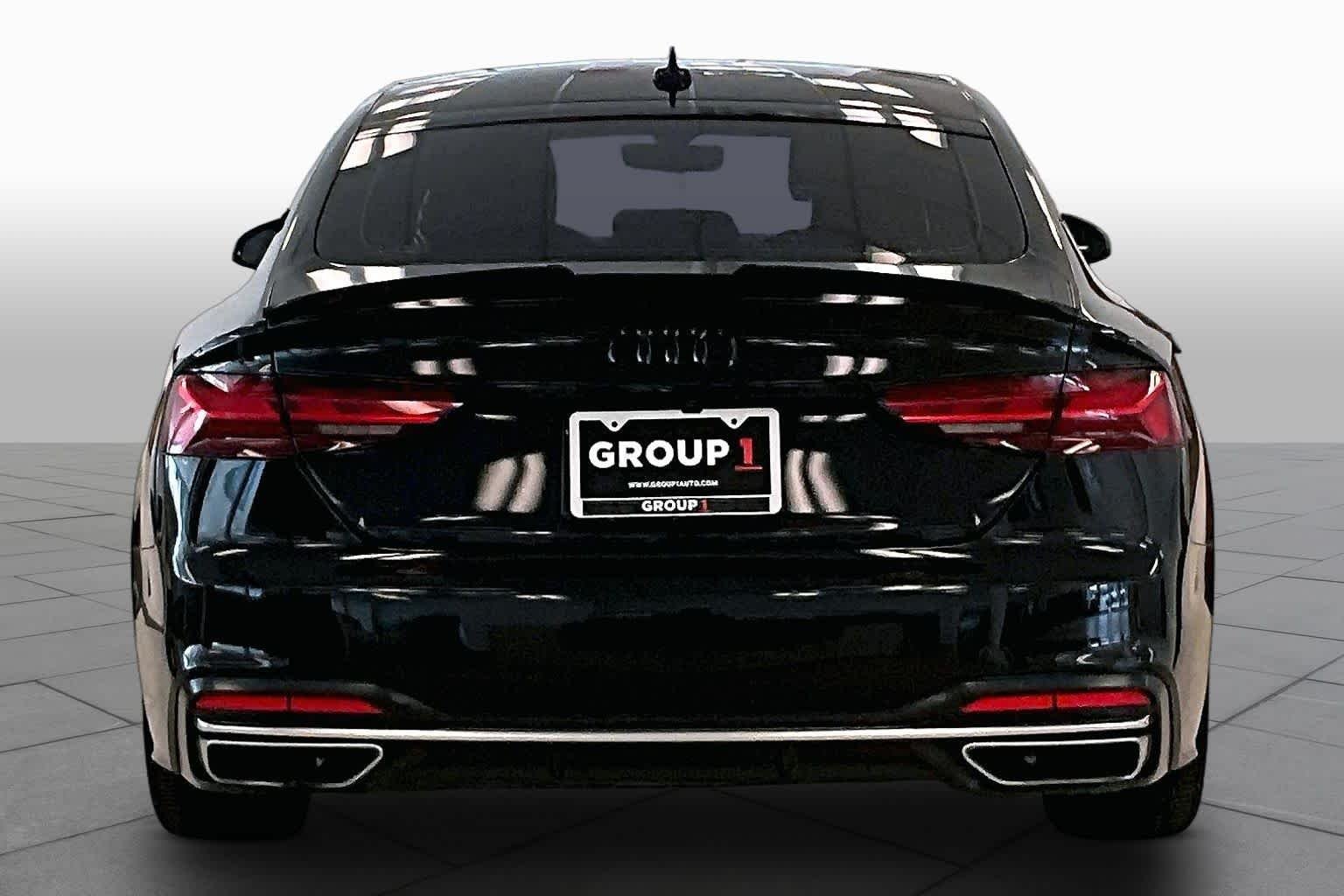 Used 2022 Brilliant Black Audi Premium image 4