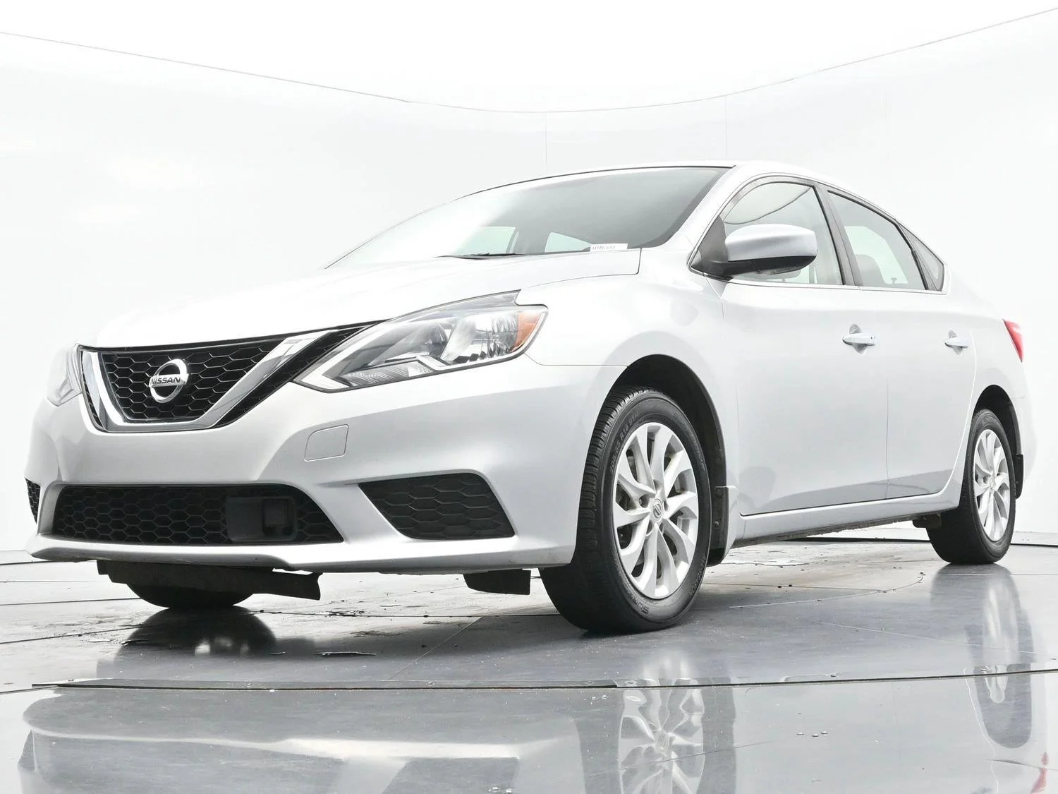 Used 2019 Brilliant Silver Metallic Nissan SV image 42