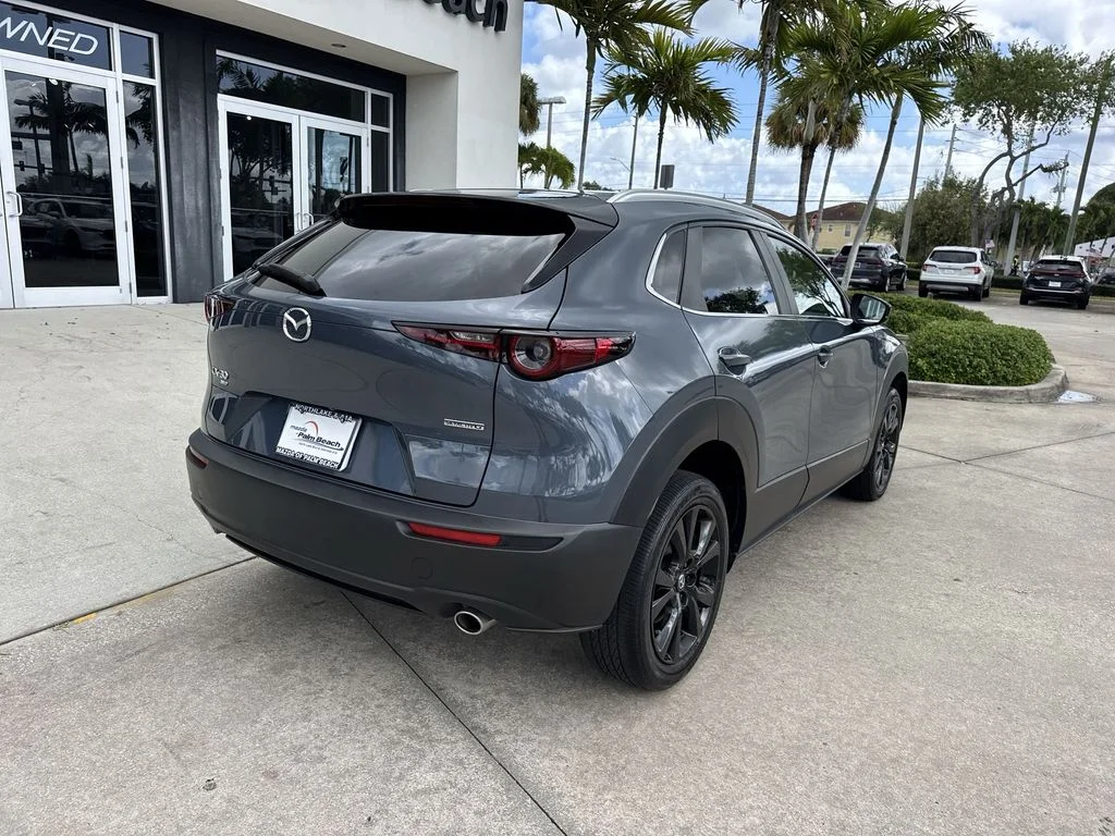 Certified Used 2023 Gray Metallic Mazda 2.5 S Carbon Edition image 3