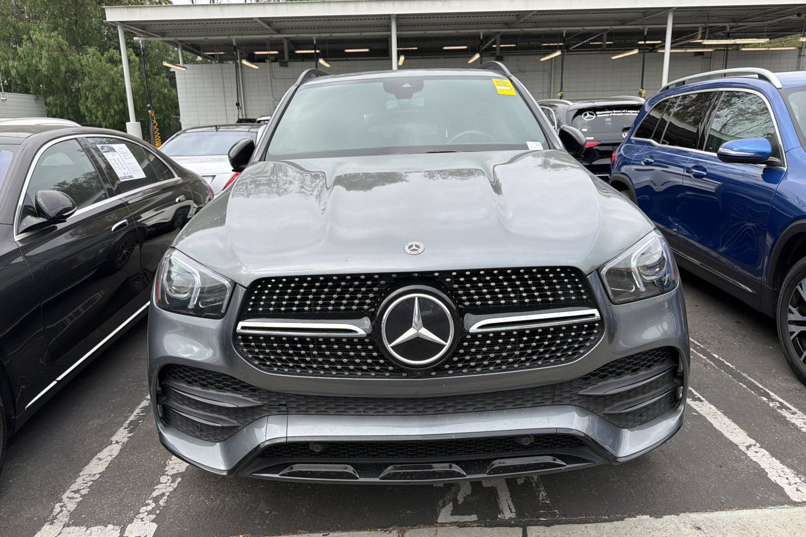 Used 2020 Gray Mercedes-Benz GLE 350 image 3
