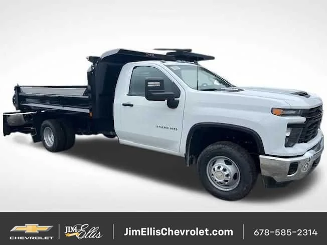 New 2025 Summit White Chevrolet Work Truck image 1