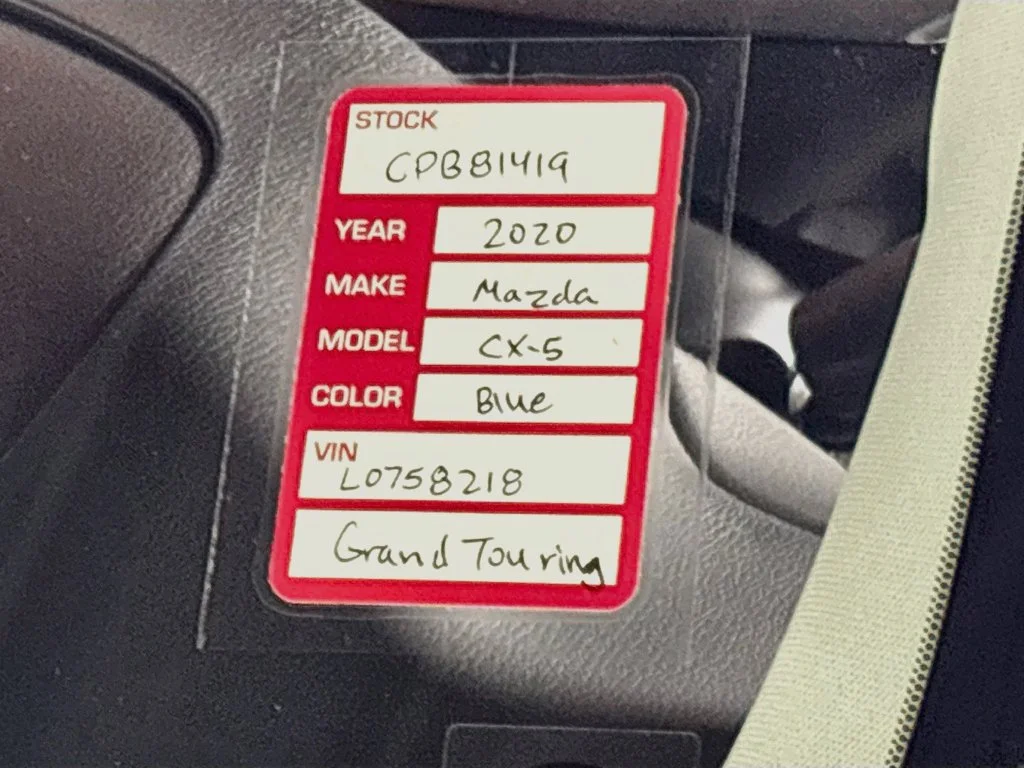 Used 2020 Blue Mazda Grand Touring image 26