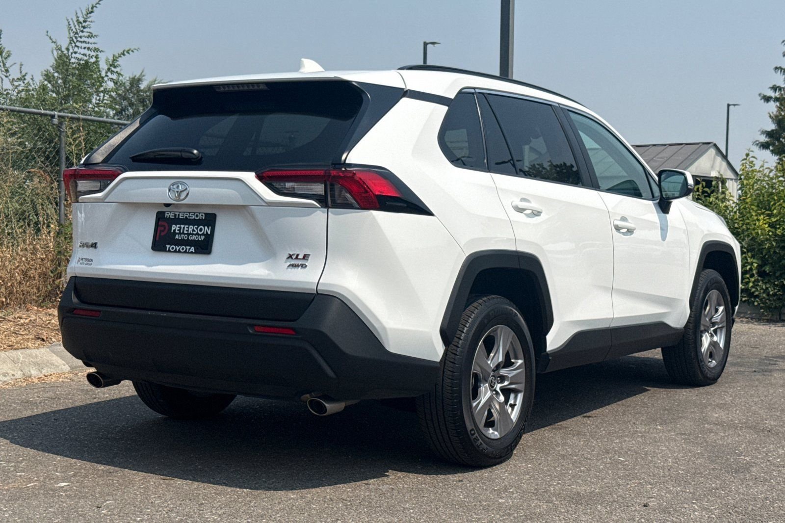 Used 2025 White Toyota XLE image 3