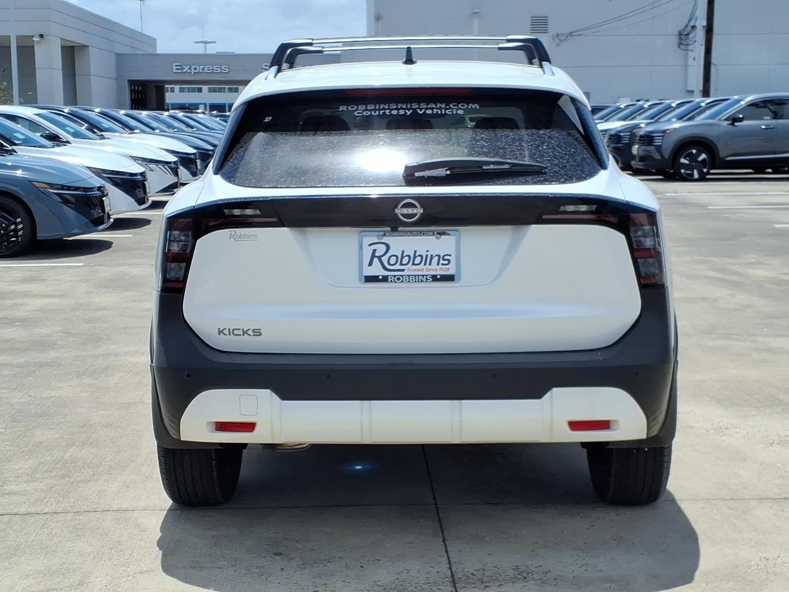 2026 Nissan Kicks SV White at Robbins Nissan