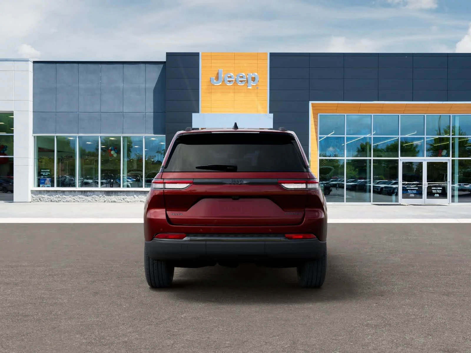 New 2025 Velvet Red Pearl-Coat Exterior Paint Jeep Limited image 7