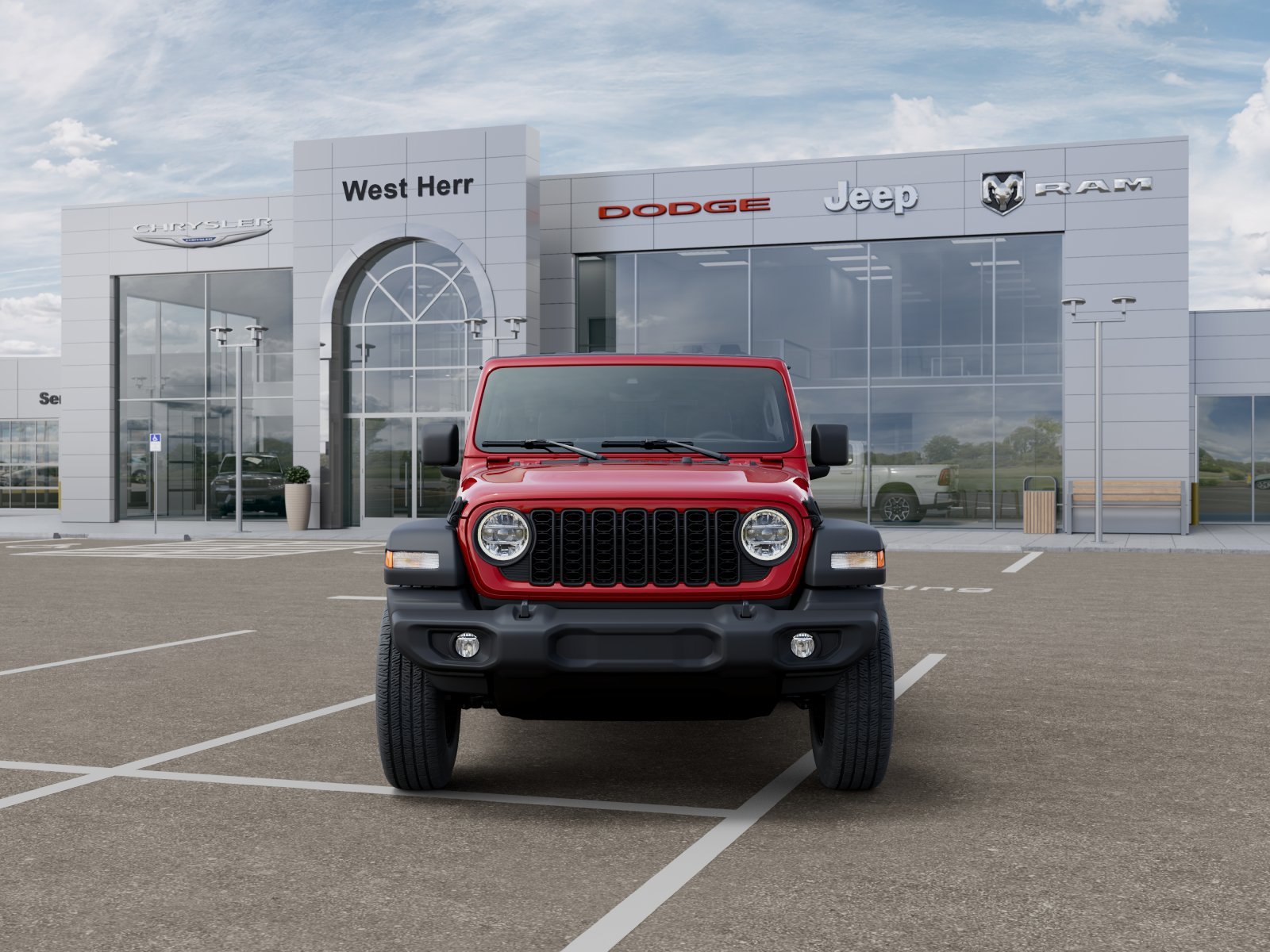 New 2026 Firecracker Red Clearcoat Jeep Sport S image 18