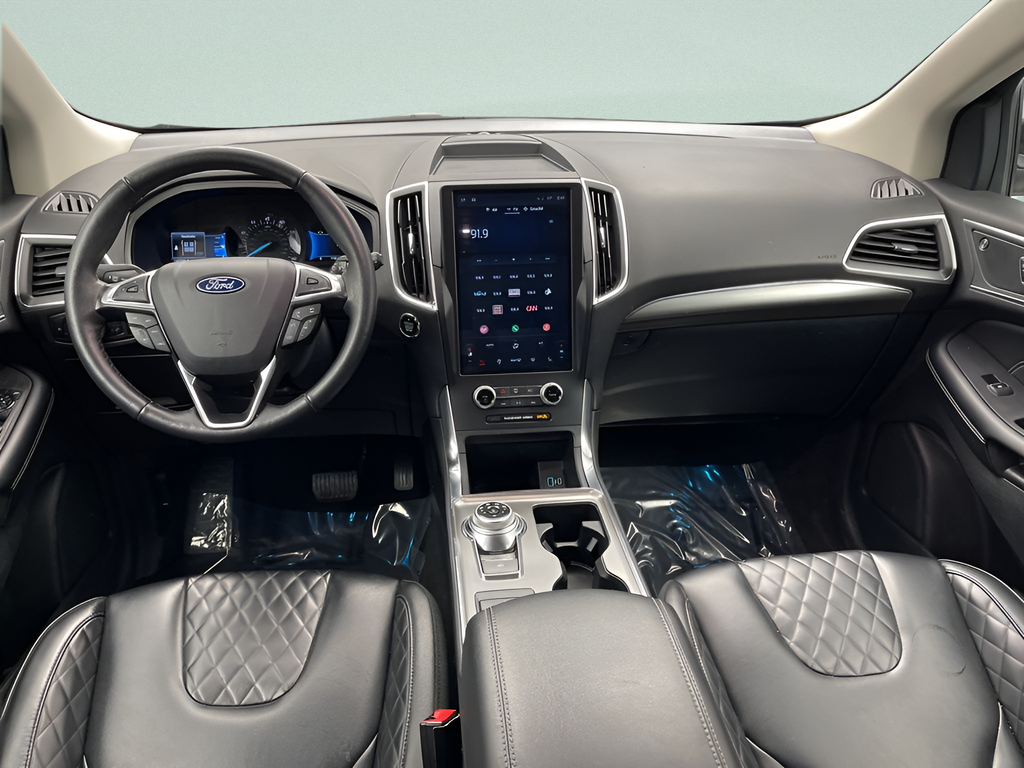 Used 2024 Black Metallic Ford Titanium AWD image 9