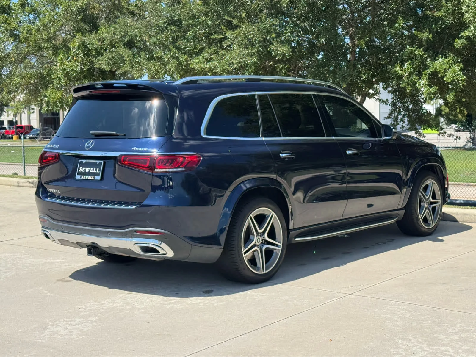 Used 2022 Lunar Blue Metallic Mercedes-Benz GLS 450 image 5