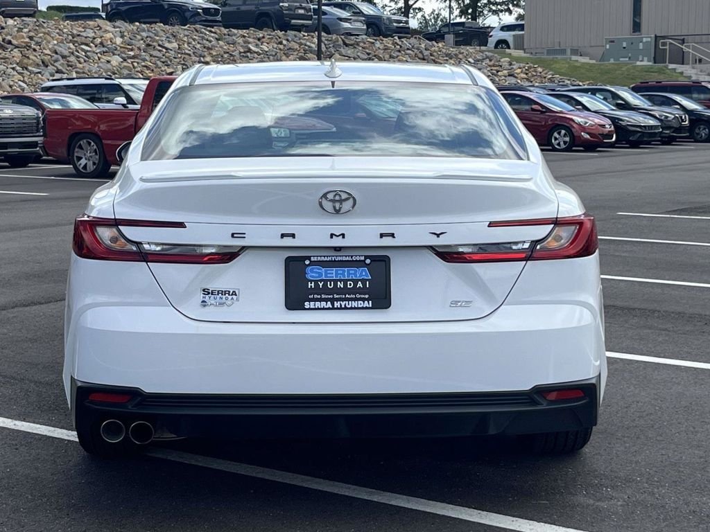 Used 2025 White Toyota SE image 3