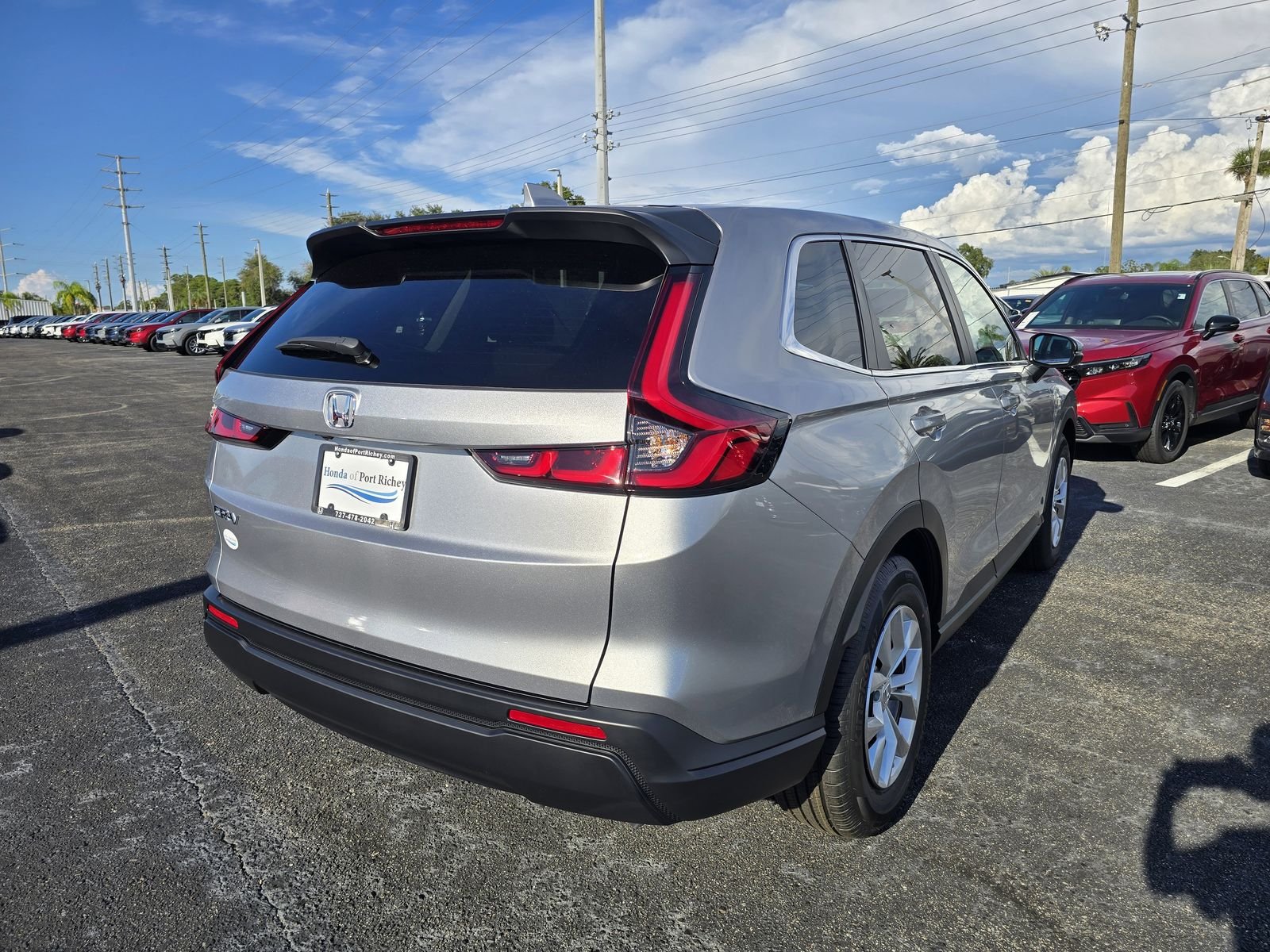New 2026 Solar Silver Metallic Honda LX image 4
