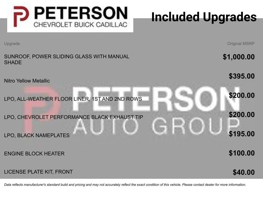 Used 2023 Yellow Chevrolet ZR2 image 11