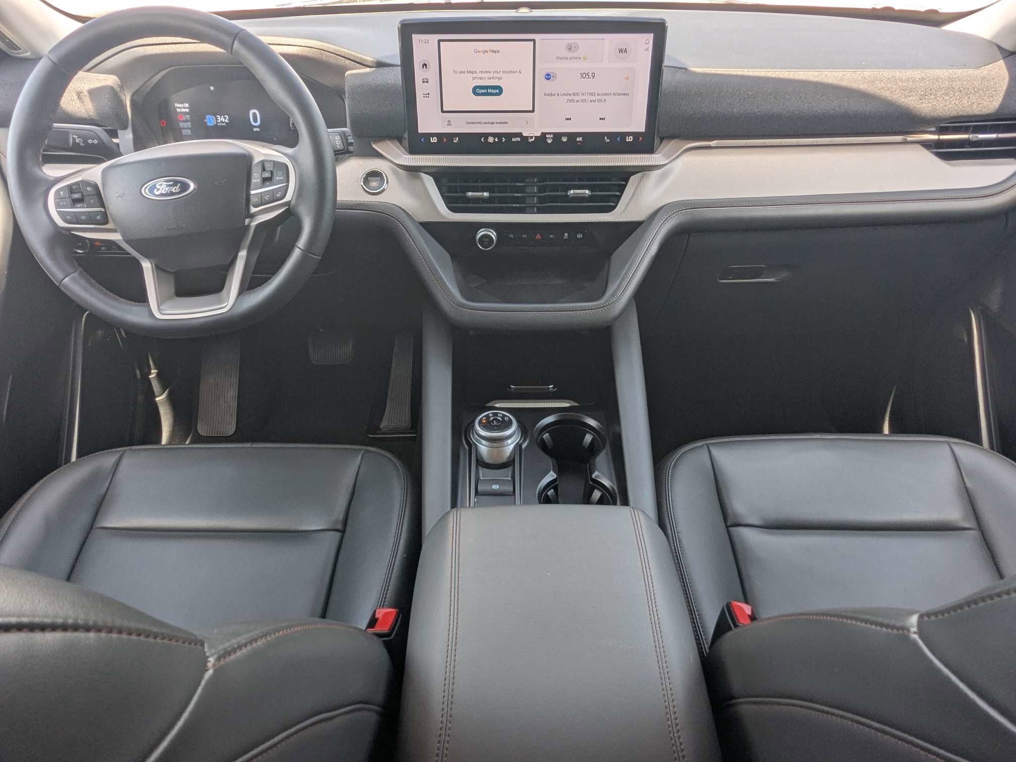 Used 2025 Agate Black Metallic Ford Active image 18
