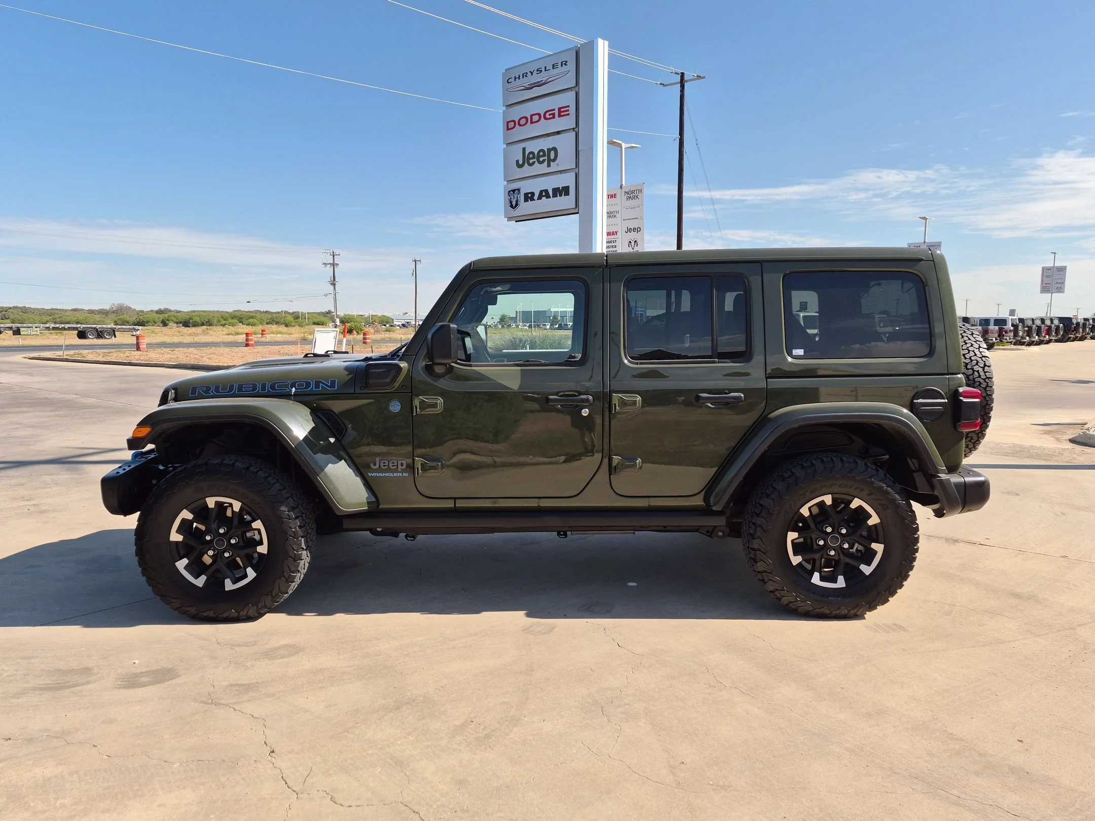 Used 2024 Green Jeep Rubicon X 4xe image 6