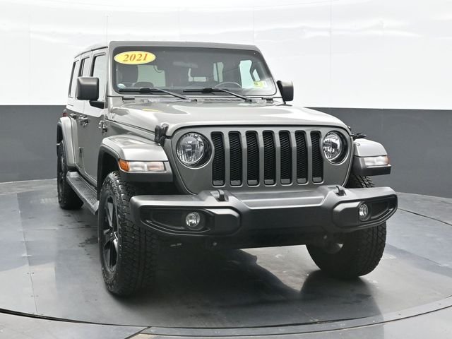 Used 2021 Gray Jeep Unlimited Sahara Altitude image 6