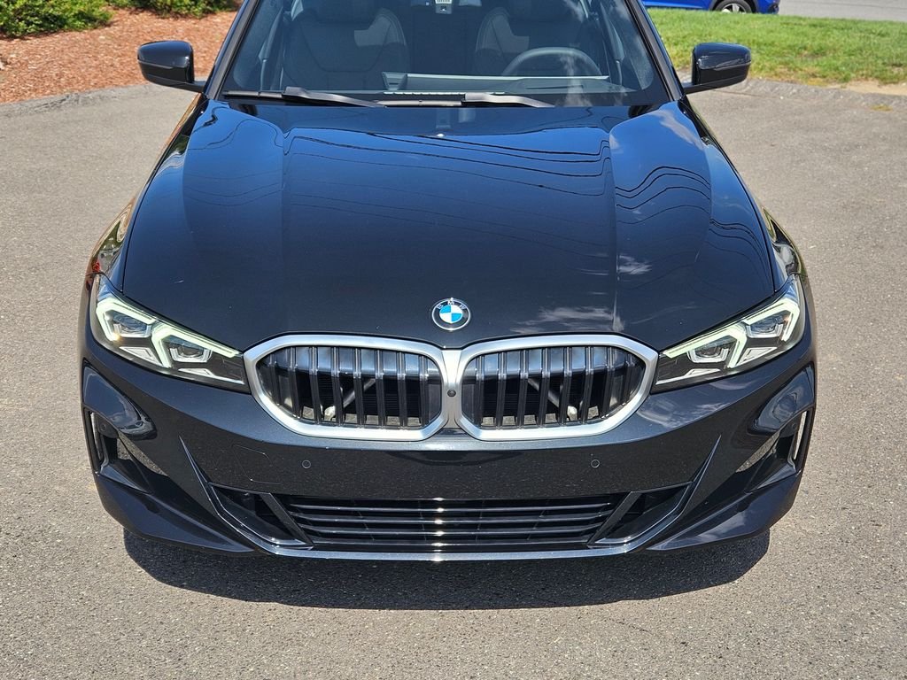 Certified Used 2025 Black Sapphire Metallic BMW 330i xDrive image 8