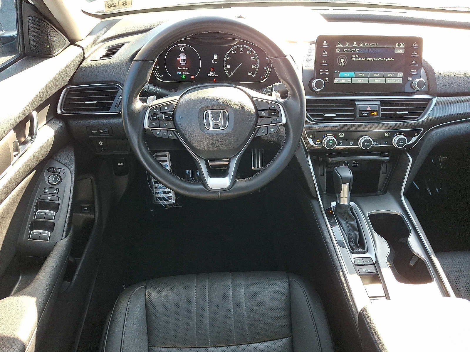 Used 2021 Platinum White Pearl Honda Sport SE image 12