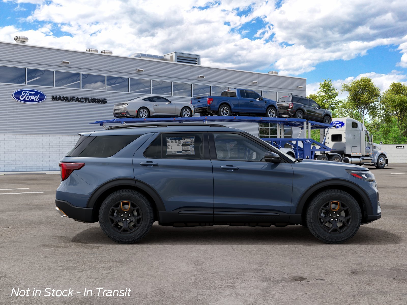 New 2027 Vapor Blue Metallic Ford Tremor® image 5